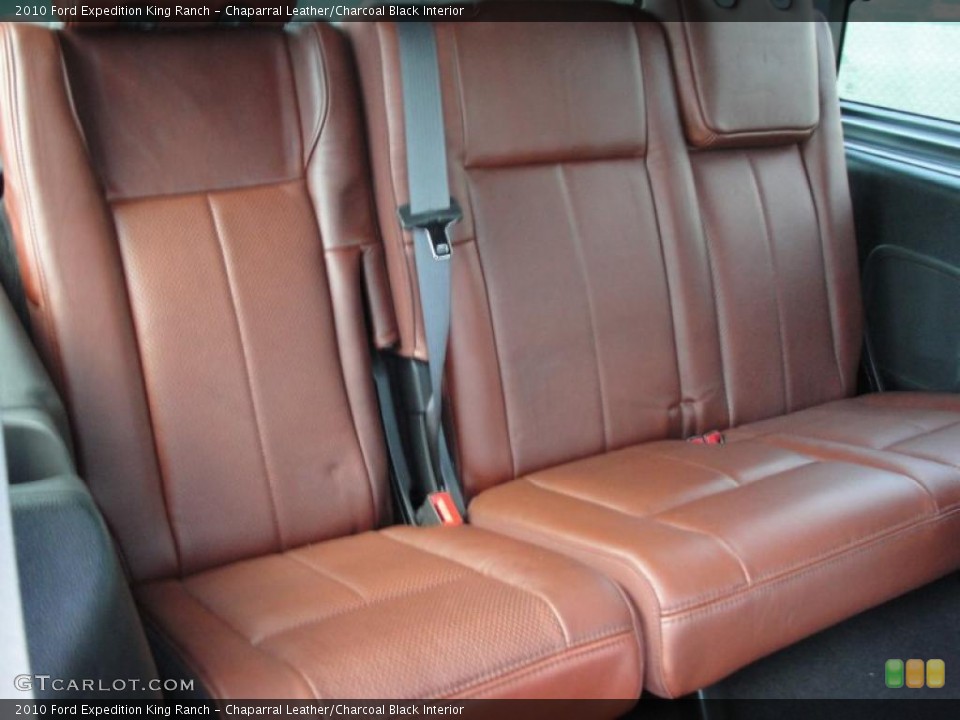 Chaparral Leather/Charcoal Black Interior Photo for the 2010 Ford Expedition King Ranch #49128914