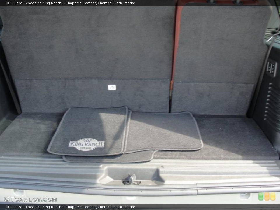 Chaparral Leather/Charcoal Black Interior Trunk for the 2010 Ford Expedition King Ranch #49128941