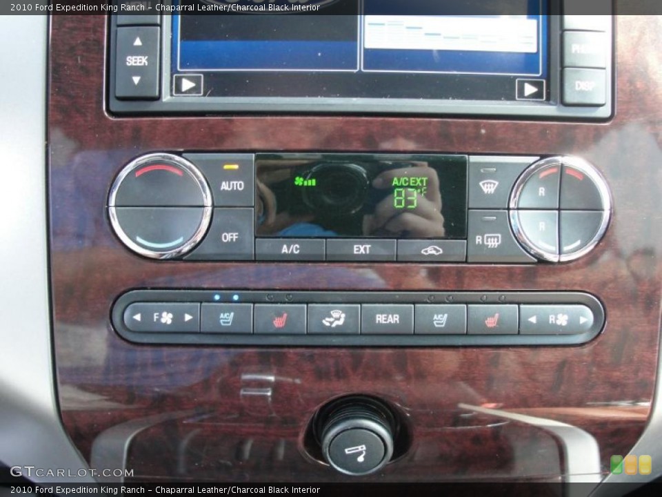 Chaparral Leather/Charcoal Black Interior Controls for the 2010 Ford Expedition King Ranch #49129154