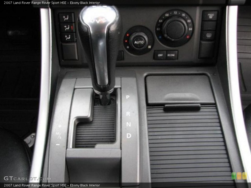 Ebony Black Interior Transmission for the 2007 Land Rover Range Rover Sport HSE #49129439