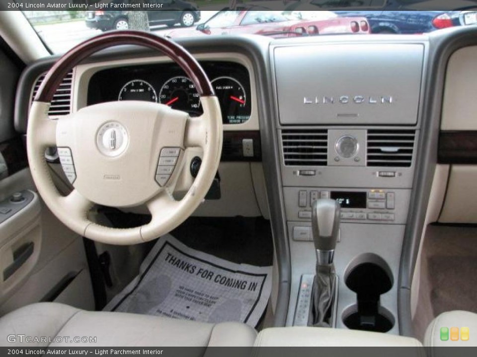 Light Parchment Interior Dashboard for the 2004 Lincoln Aviator Luxury #49130270