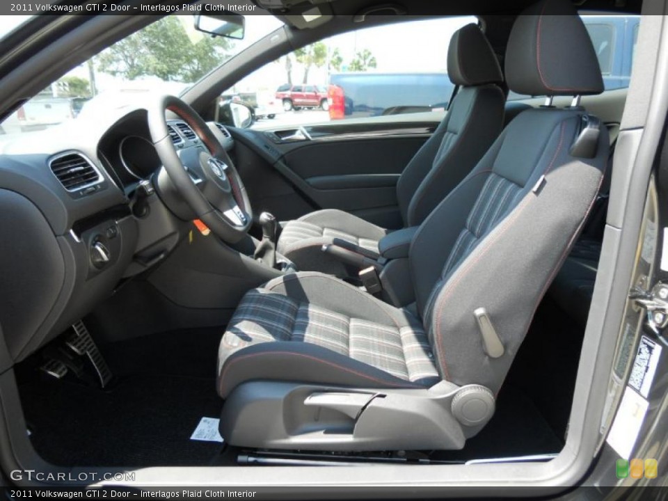 Interlagos Plaid Cloth Interior Photo for the 2011 Volkswagen GTI 2 Door #49131965