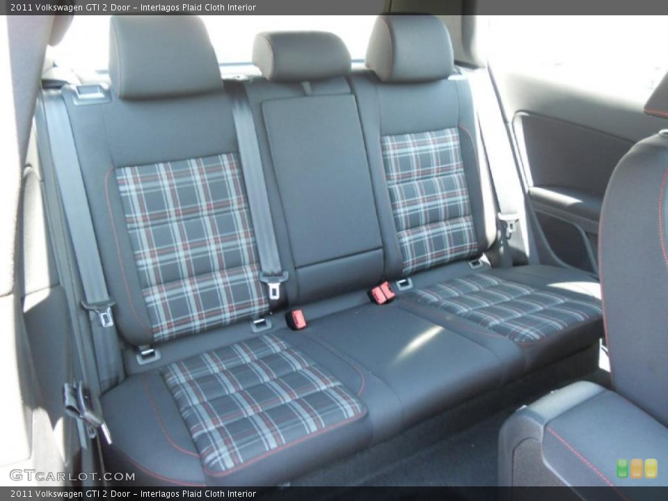 Interlagos Plaid Cloth Interior Photo for the 2011 Volkswagen GTI 2 Door #49131992