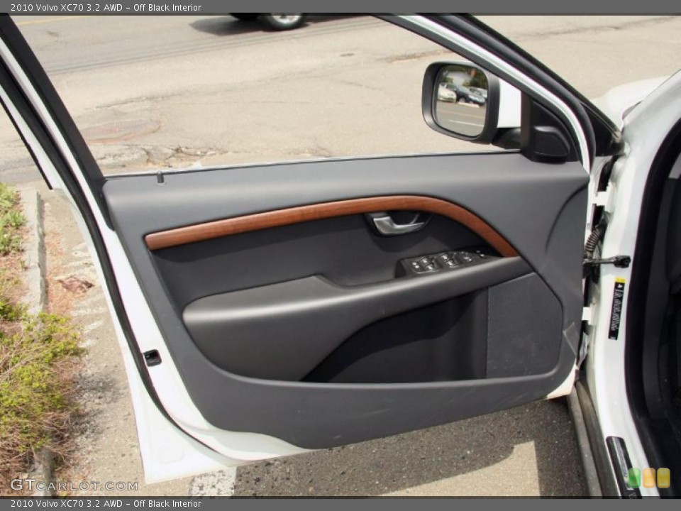 Off Black Interior Door Panel for the 2010 Volvo XC70 3.2 AWD #49133834