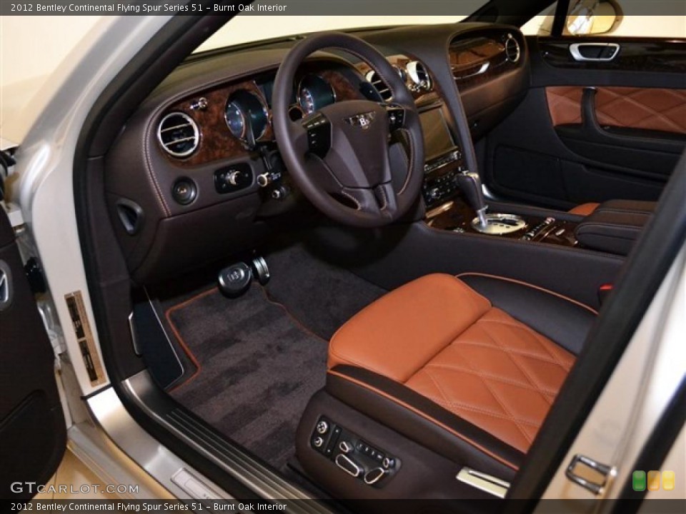 Burnt Oak 2012 Bentley Continental Flying Spur Interiors