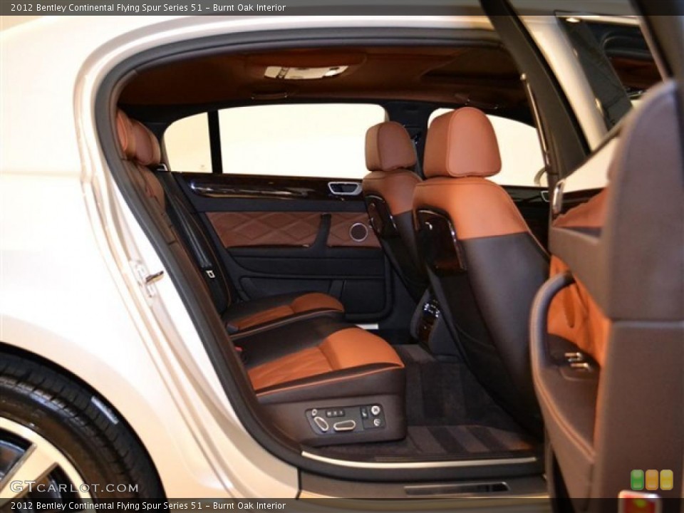 Burnt Oak Interior Photo for the 2012 Bentley Continental Flying Spur Series 51 #49139633
