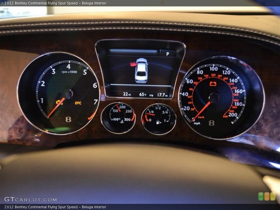 Beluga Interior Gauges for the 2012 Bentley Continental Flying Spur Speed #49140341
