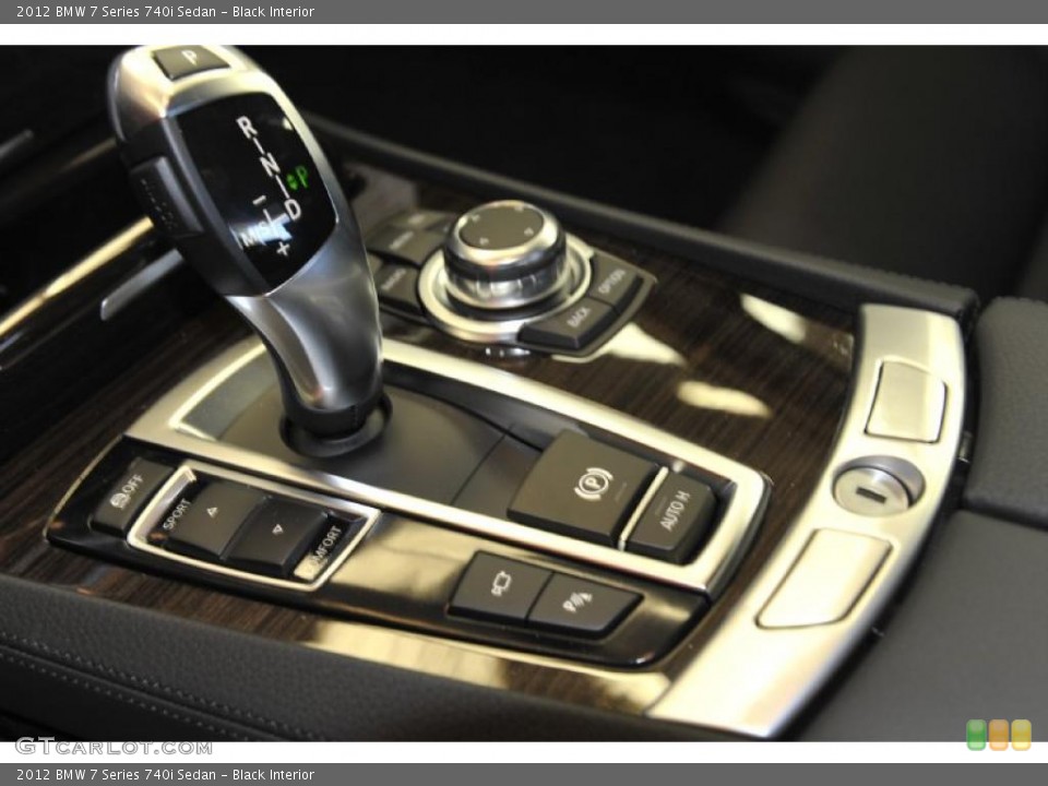 Black Interior Transmission for the 2012 BMW 7 Series 740i Sedan #49141034