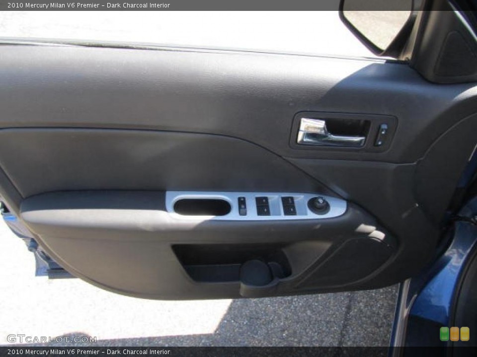 Dark Charcoal Interior Door Panel for the 2010 Mercury Milan V6 Premier #49141661