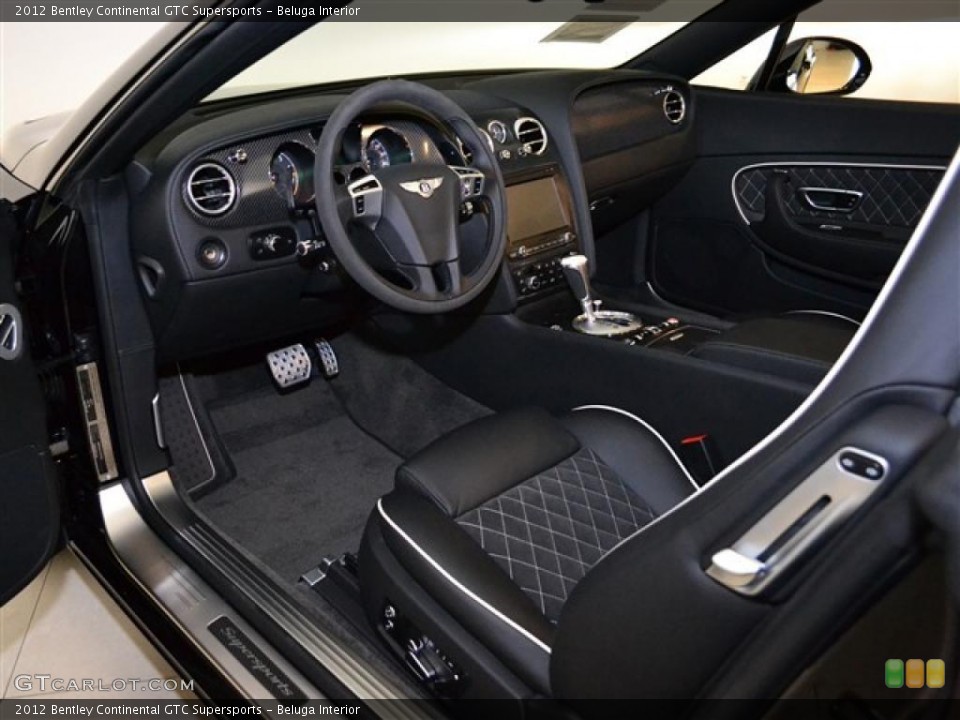 Beluga Interior Photo for the 2012 Bentley Continental GTC Supersports #49143572