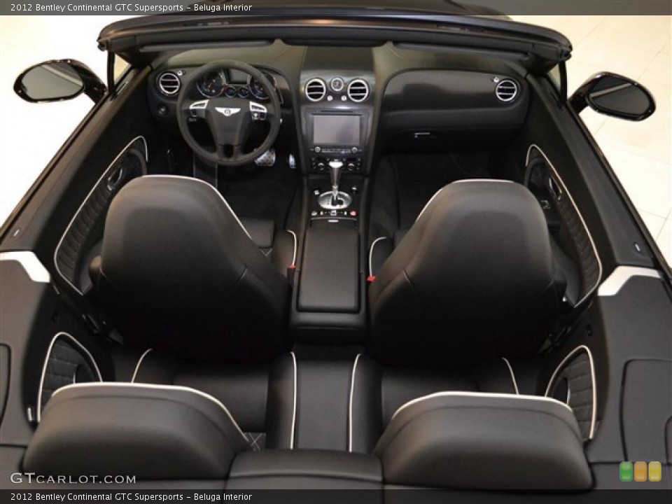 Beluga Interior Photo for the 2012 Bentley Continental GTC Supersports #49143746
