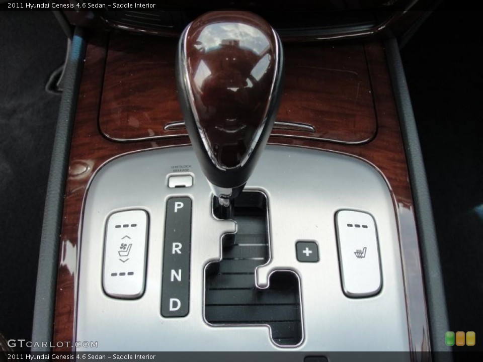 Saddle Interior Transmission for the 2011 Hyundai Genesis 4.6 Sedan #49146443