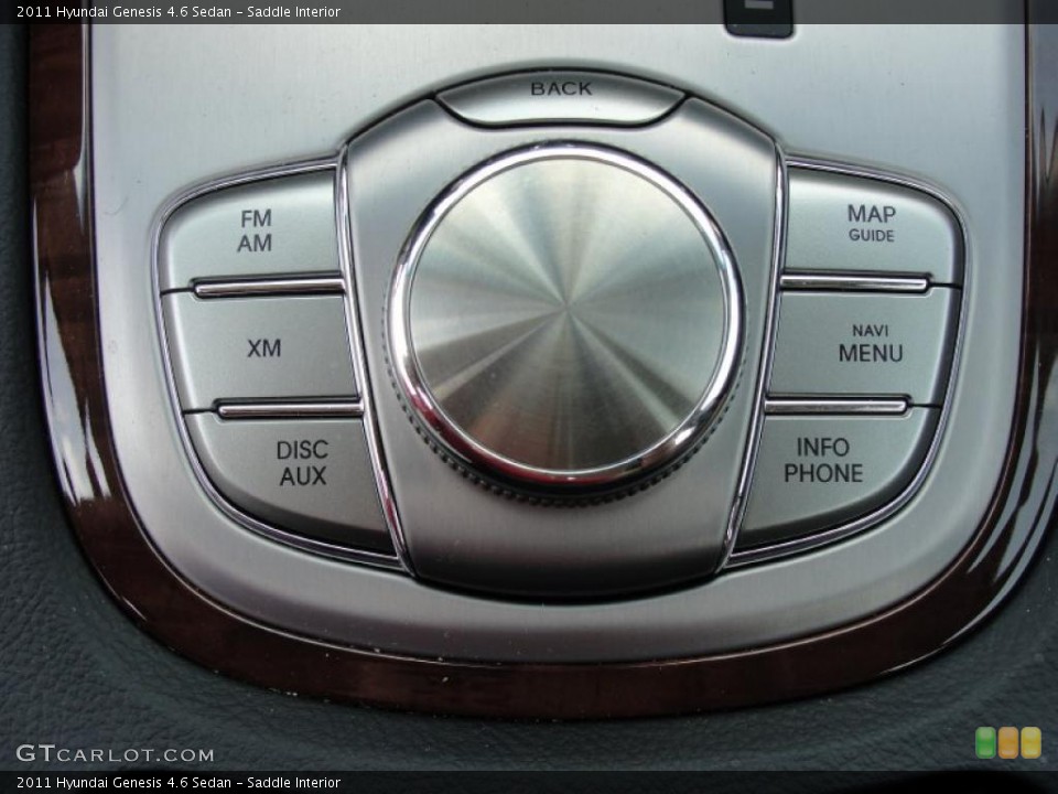 Saddle Interior Controls for the 2011 Hyundai Genesis 4.6 Sedan #49146467