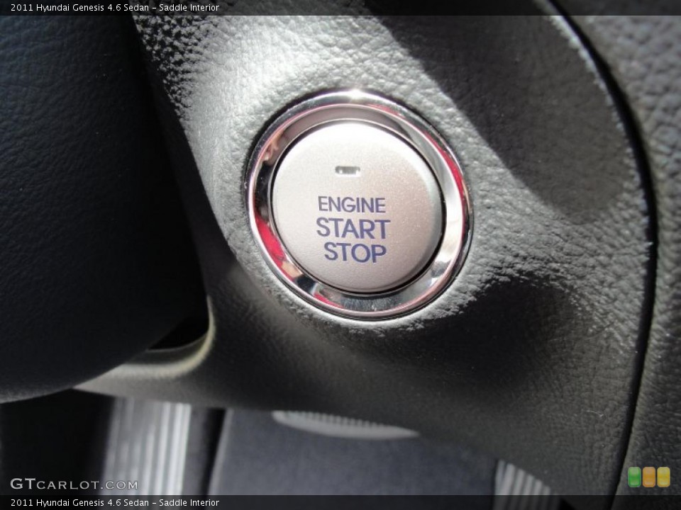 Saddle Interior Controls for the 2011 Hyundai Genesis 4.6 Sedan #49146479