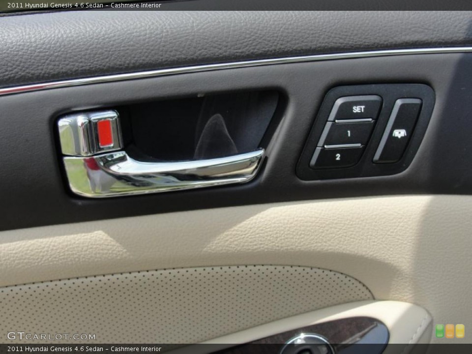 Cashmere Interior Controls for the 2011 Hyundai Genesis 4.6 Sedan #49146851