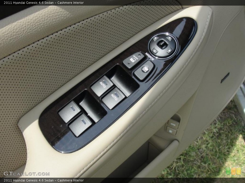 Cashmere Interior Controls for the 2011 Hyundai Genesis 4.6 Sedan #49146866