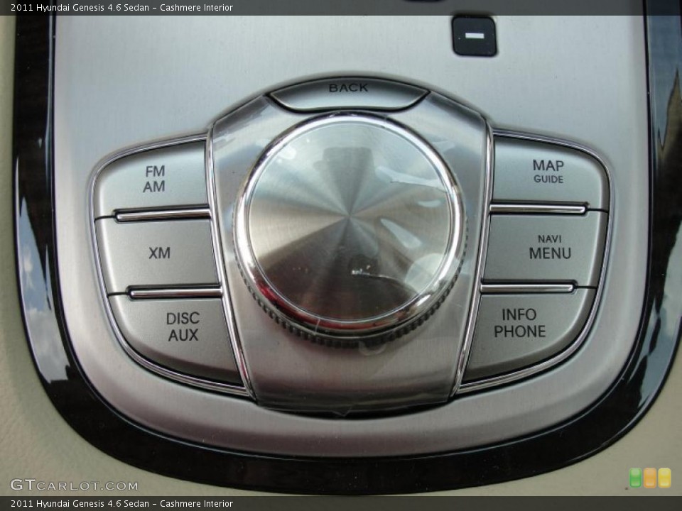 Cashmere Interior Controls for the 2011 Hyundai Genesis 4.6 Sedan #49146998