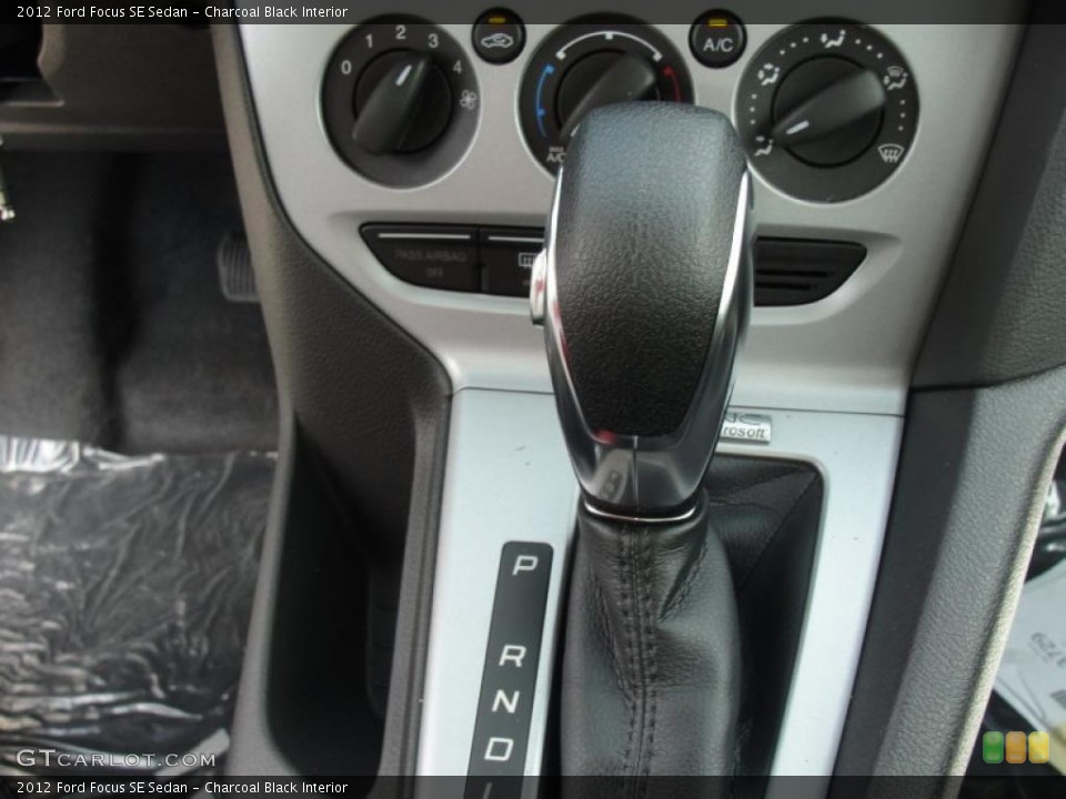 Charcoal Black Interior Transmission for the 2012 Ford Focus SE Sedan #49147460