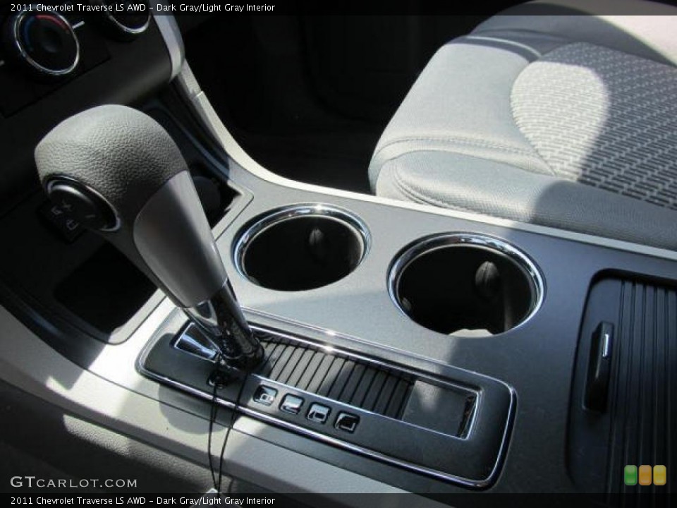 Dark Gray/Light Gray Interior Transmission for the 2011 Chevrolet Traverse LS AWD #49147751