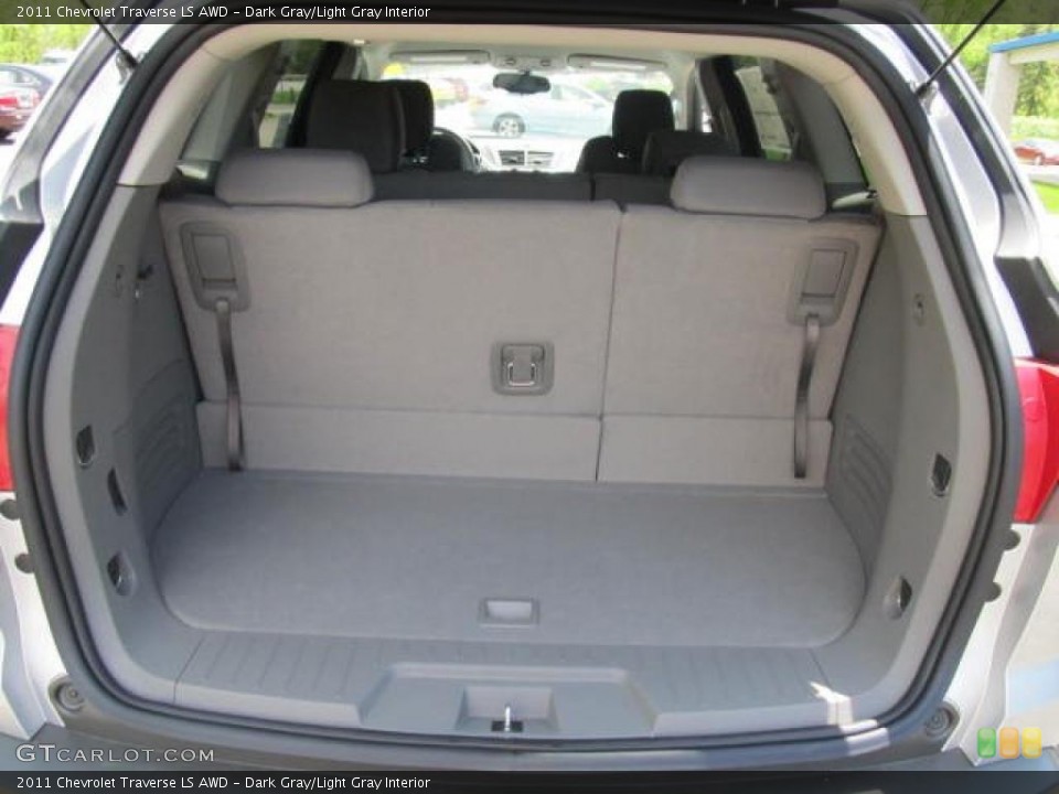 Dark Gray/Light Gray Interior Trunk for the 2011 Chevrolet Traverse LS AWD #49147814