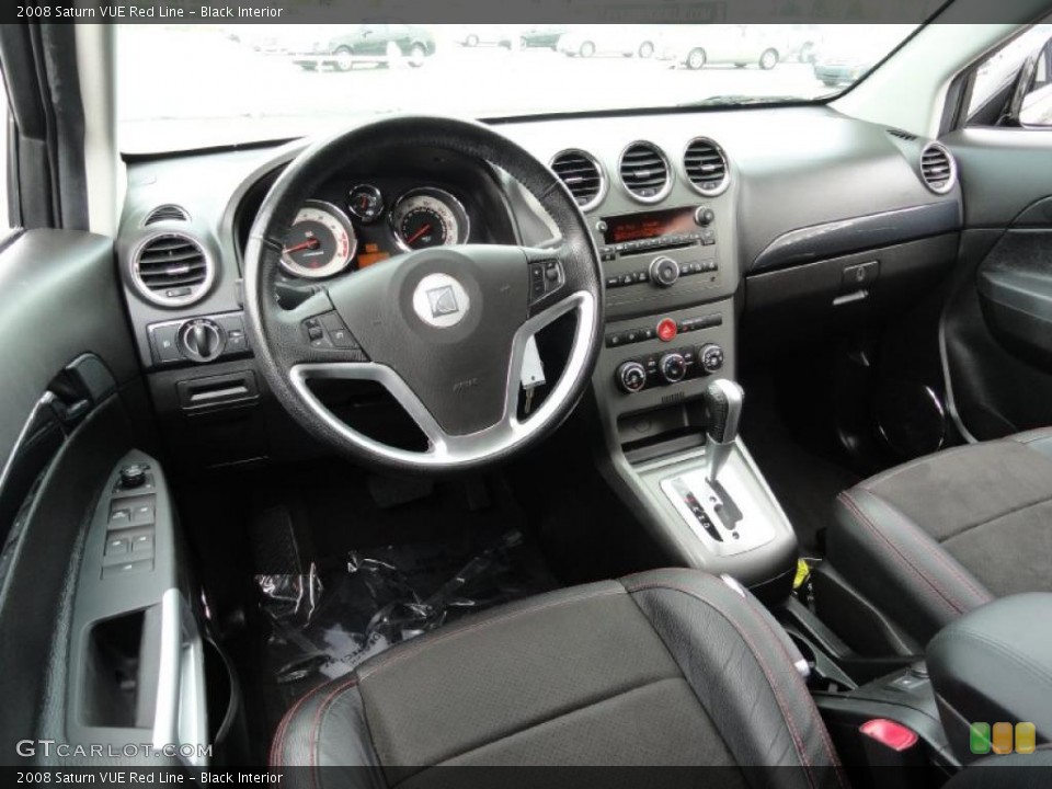 Black Interior Photo for the 2008 Saturn VUE Red Line #49149911