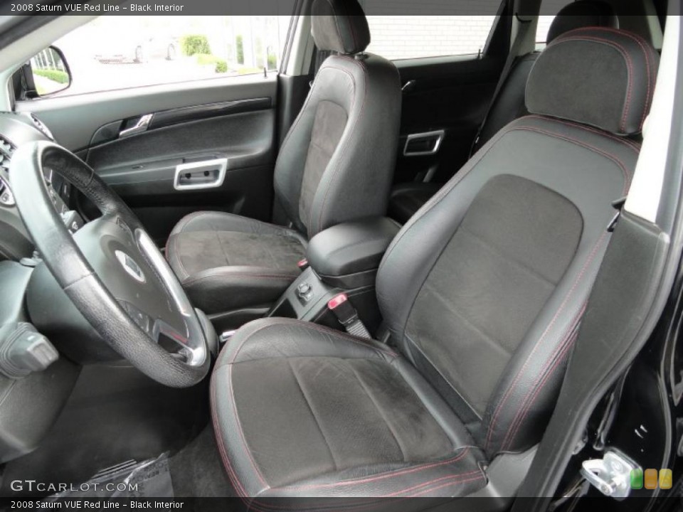Black Interior Photo for the 2008 Saturn VUE Red Line #49149926