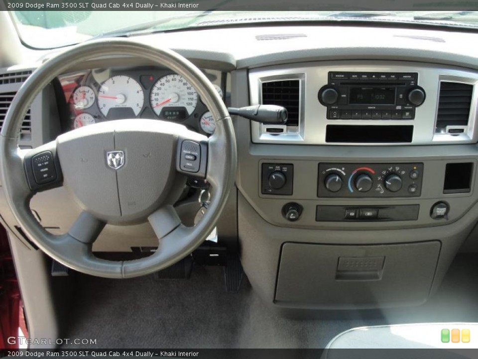 Khaki Interior Dashboard for the 2009 Dodge Ram 3500 SLT Quad Cab 4x4 Dually #49154237