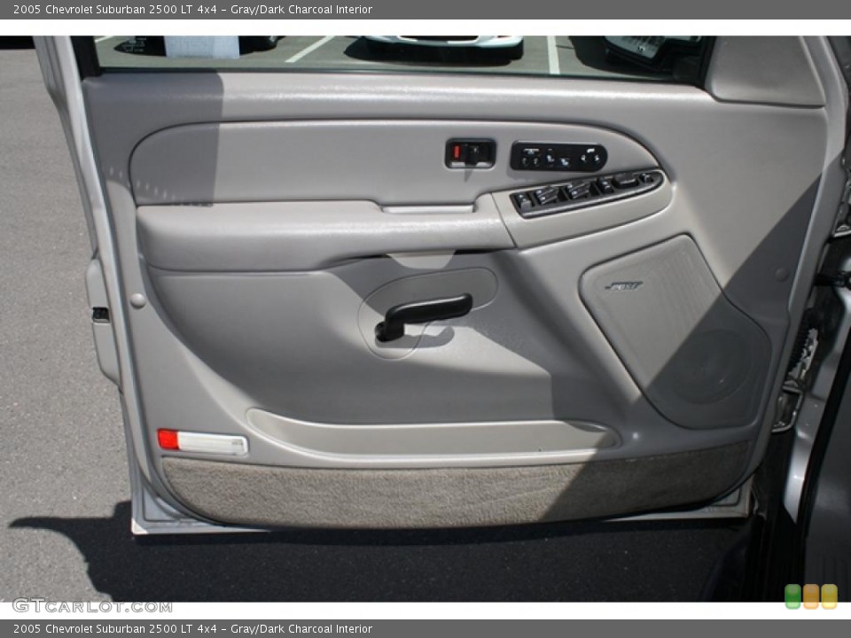 Gray/Dark Charcoal Interior Door Panel for the 2005 Chevrolet Suburban 2500 LT 4x4 #49158999