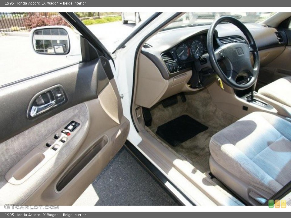 Beige Interior Door Panel for the 1995 Honda Accord LX Wagon #49160666