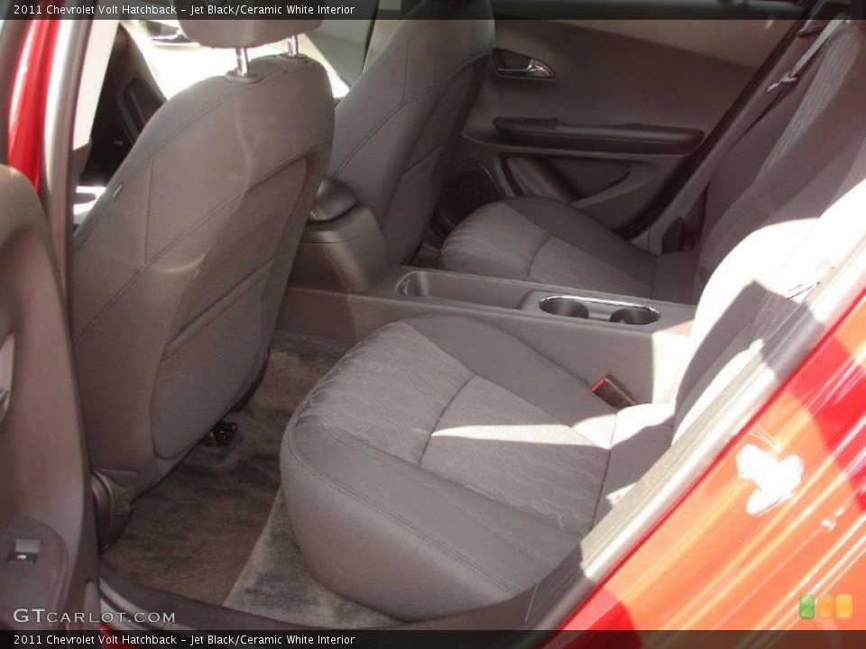 Jet Black/Ceramic White Interior Photo for the 2011 Chevrolet Volt Hatchback #49161110