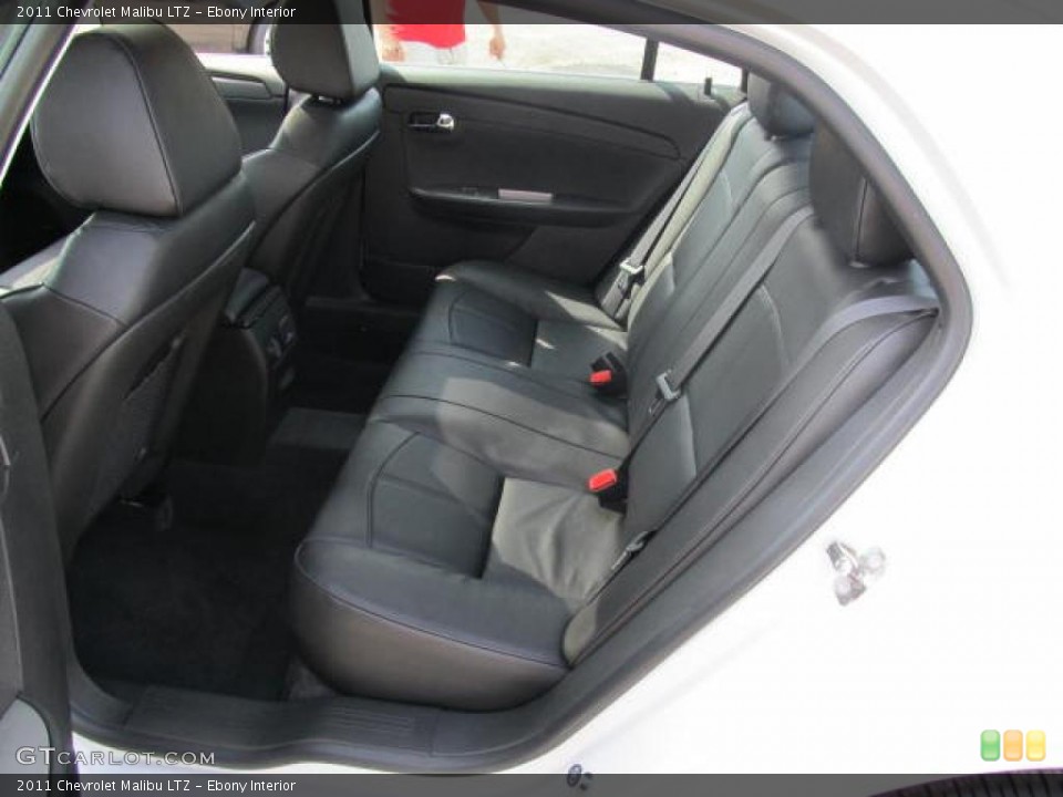 Ebony Interior Photo for the 2011 Chevrolet Malibu LTZ #49163444