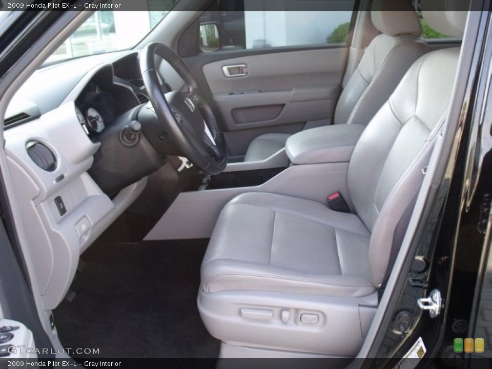 Gray Interior Photo for the 2009 Honda Pilot EX-L #49163753