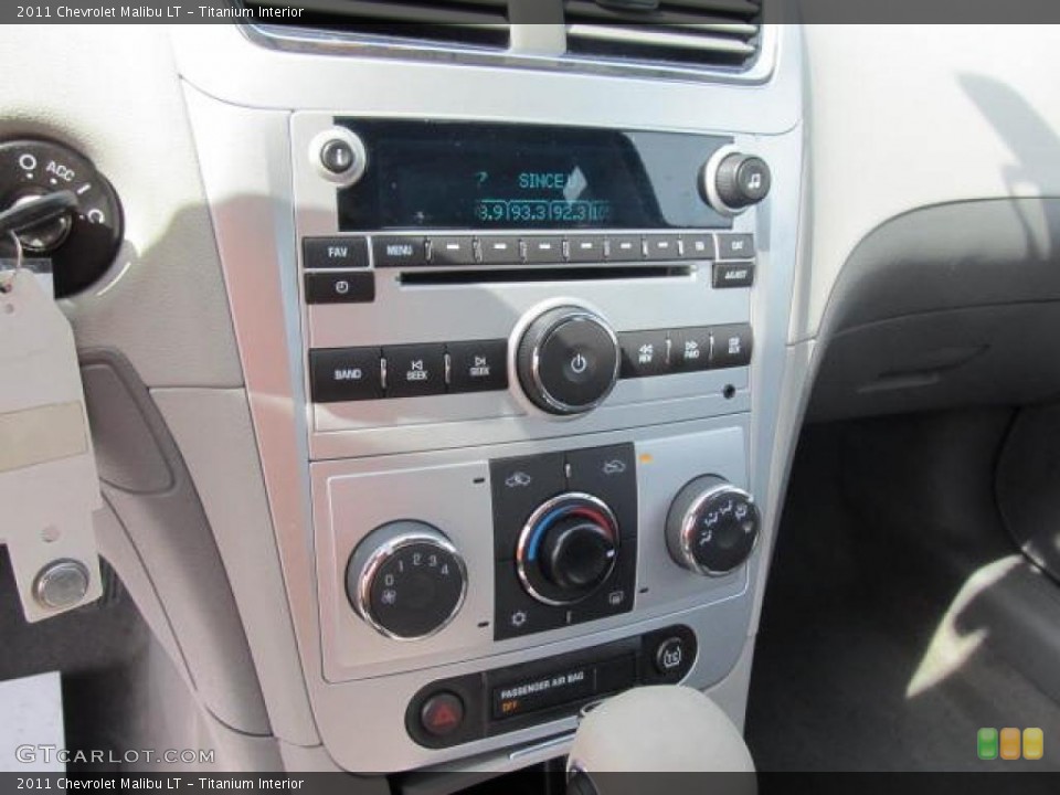 Titanium Interior Controls for the 2011 Chevrolet Malibu LT #49167644