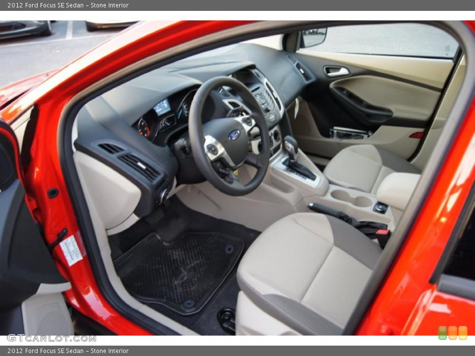 Stone Interior Photo for the 2012 Ford Focus SE Sedan #49168250