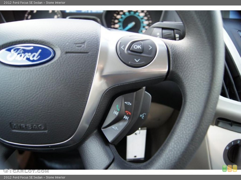 Stone Interior Controls for the 2012 Ford Focus SE Sedan #49168298