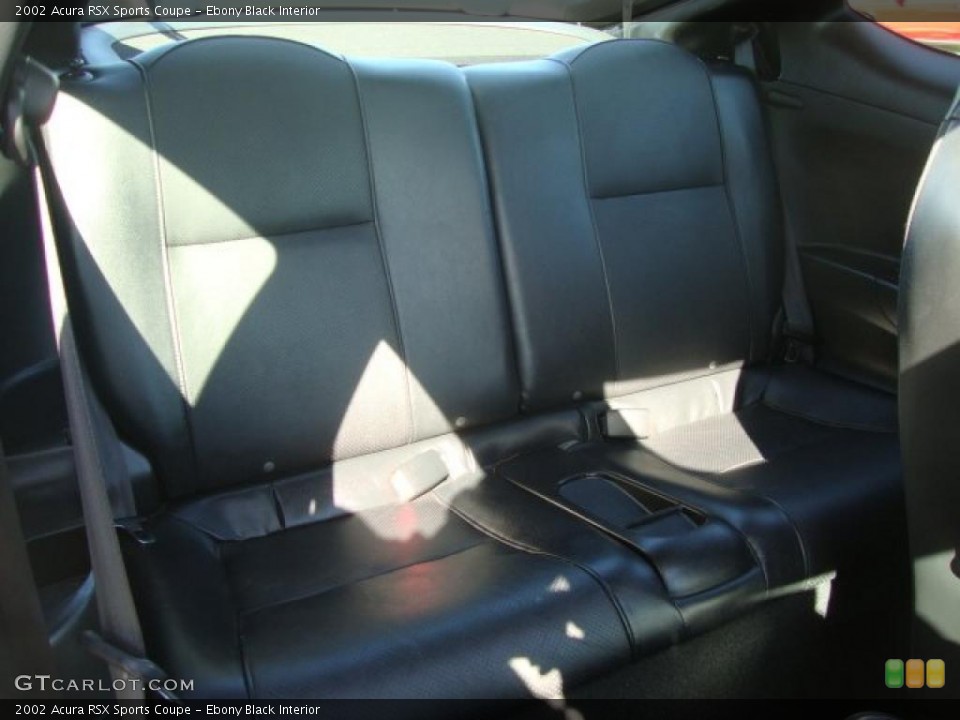 Ebony Black Interior Photo for the 2002 Acura RSX Sports Coupe #49168352