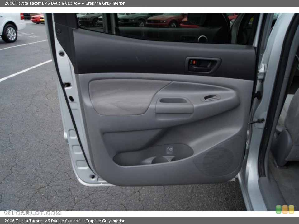 Graphite Gray Interior Door Panel for the 2006 Toyota Tacoma V6 Double Cab 4x4 #49170149