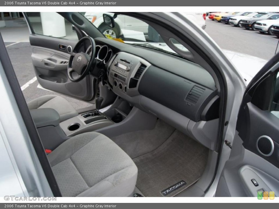 Graphite Gray Interior Photo for the 2006 Toyota Tacoma V6 Double Cab 4x4 #49170227