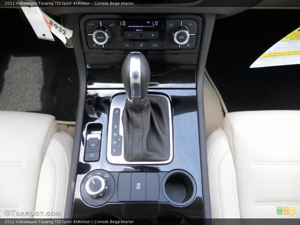 Cornsilk Beige Interior Transmission for the 2011 Volkswagen Touareg TDI Sport 4XMotion #49173842