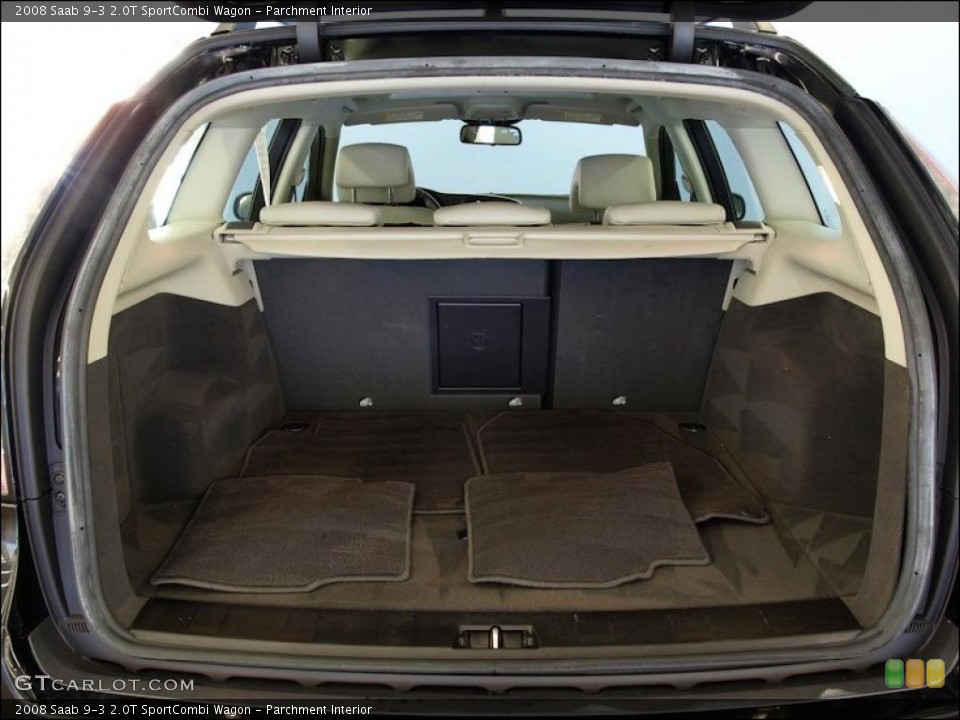 Parchment Interior Trunk for the 2008 Saab 9-3 2.0T SportCombi Wagon #49174373