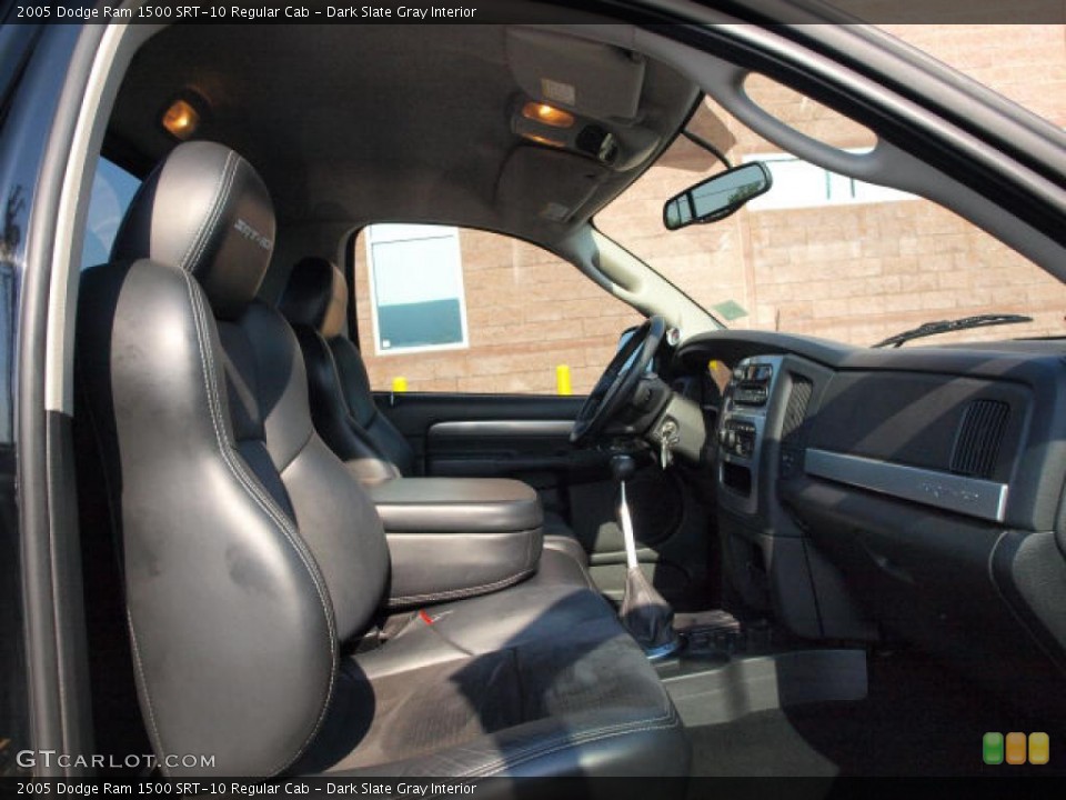 Dark Slate Gray Interior Photo for the 2005 Dodge Ram 1500 SRT-10 Regular Cab #49178702