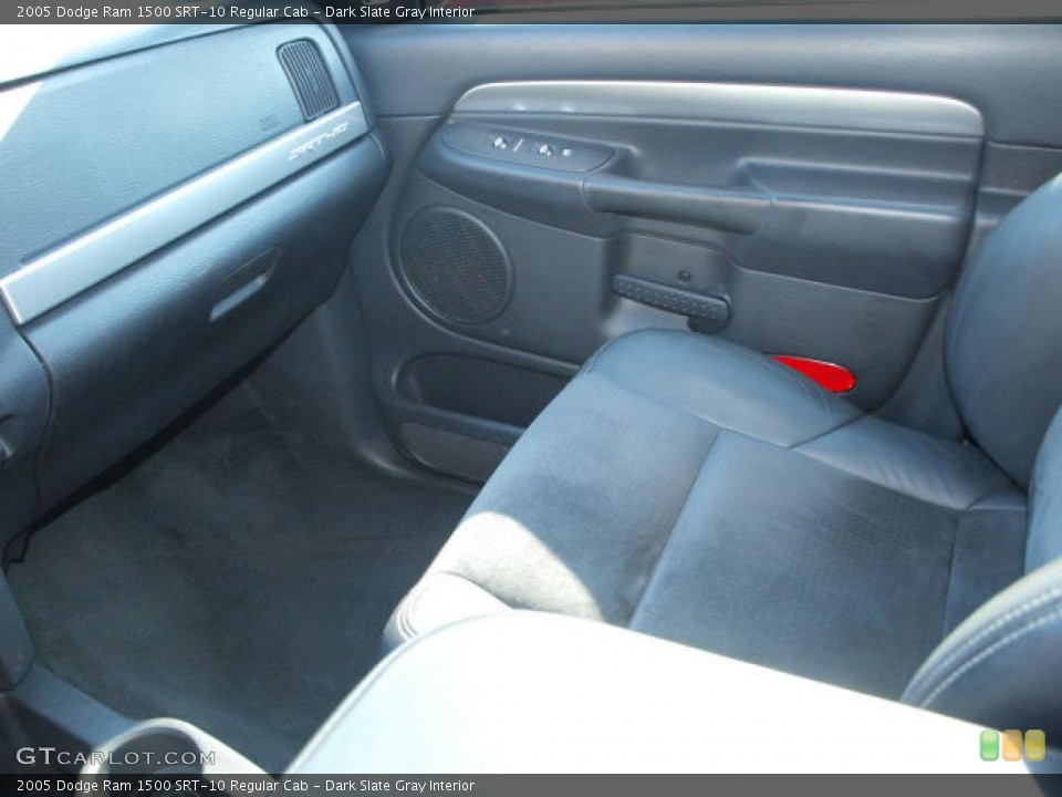 Dark Slate Gray Interior Photo for the 2005 Dodge Ram 1500 SRT-10 Regular Cab #49178762