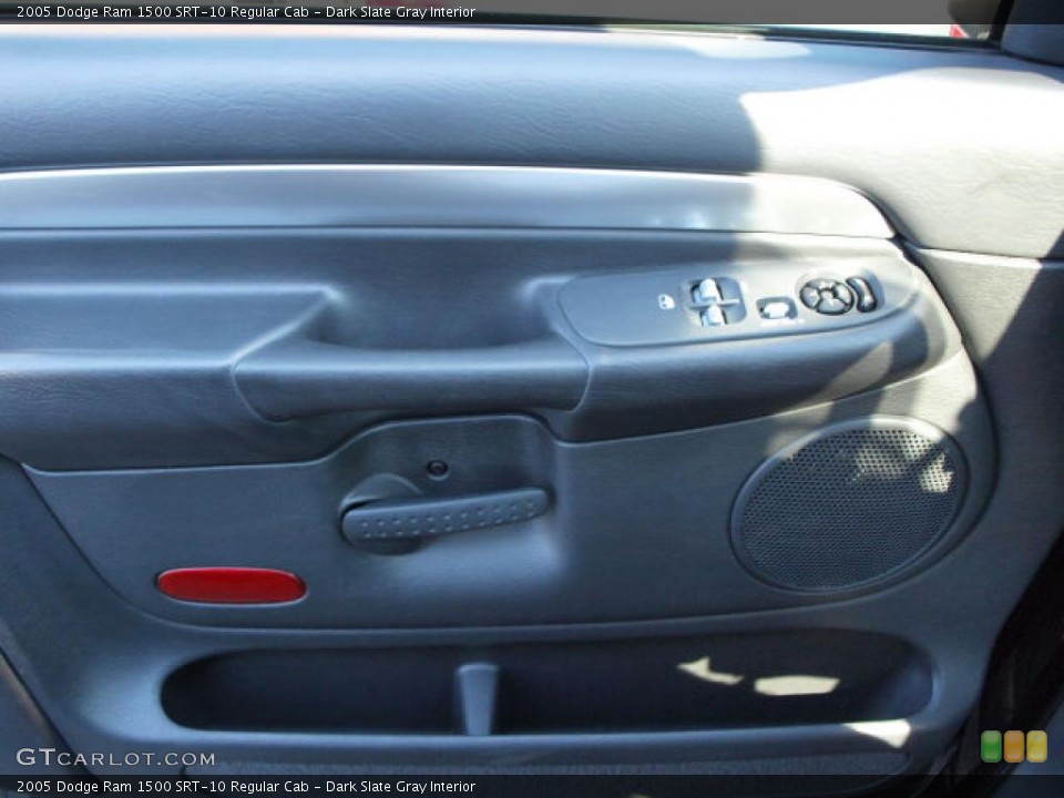 Dark Slate Gray Interior Door Panel for the 2005 Dodge Ram 1500 SRT-10 Regular Cab #49178789