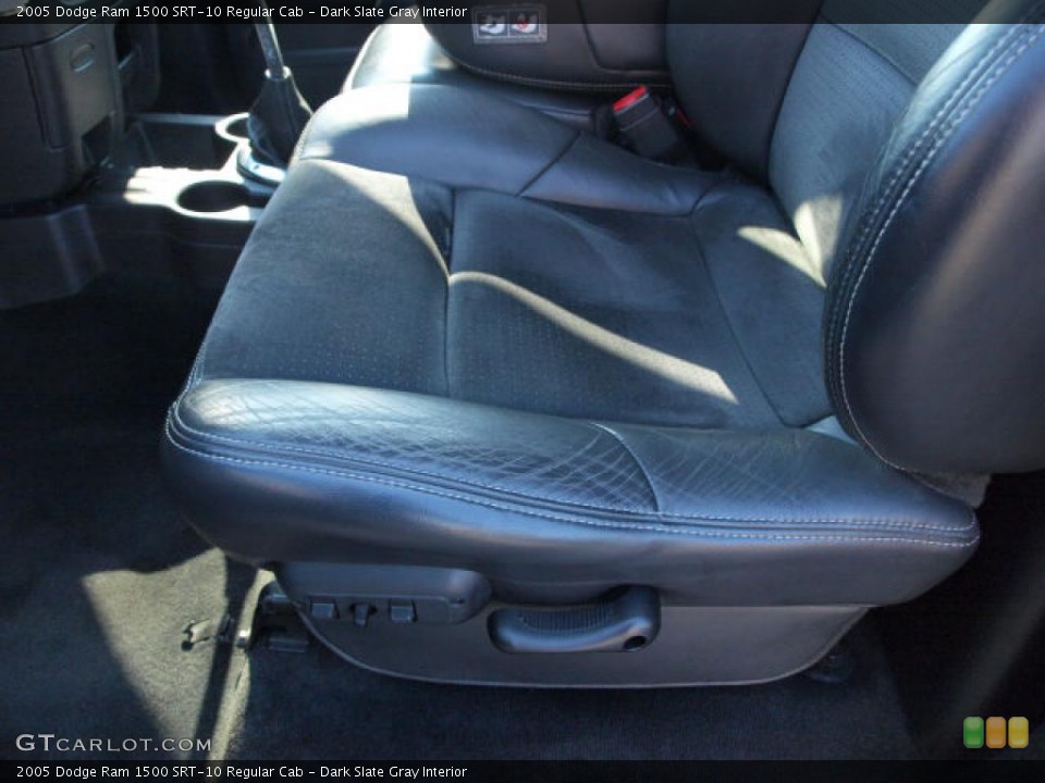 Dark Slate Gray Interior Photo for the 2005 Dodge Ram 1500 SRT-10 Regular Cab #49178804