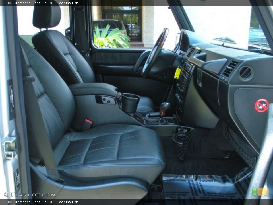 Black 2002 Mercedes-Benz G Interiors