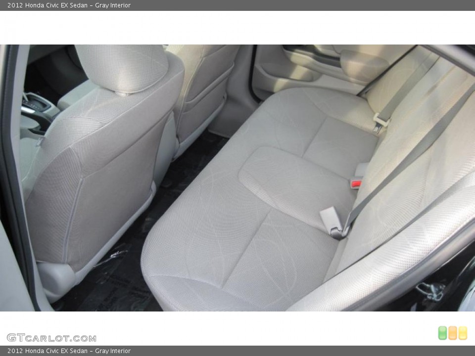 Gray Interior Photo for the 2012 Honda Civic EX Sedan #49180226