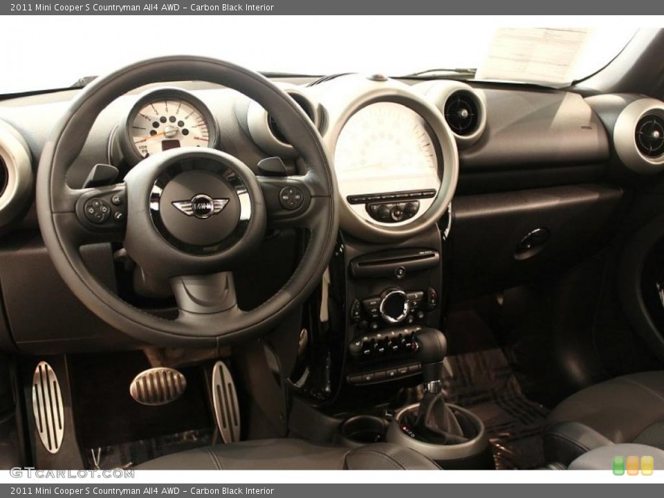 Carbon Black Interior Dashboard for the 2011 Mini Cooper S Countryman All4 AWD #49180268