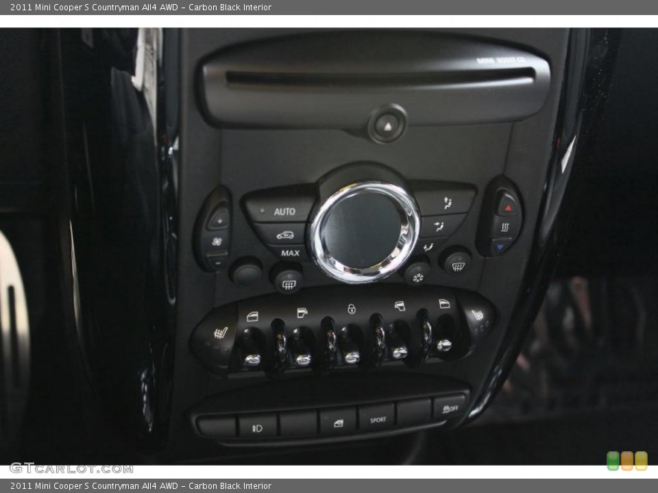 Carbon Black Interior Controls for the 2011 Mini Cooper S Countryman All4 AWD #49180343