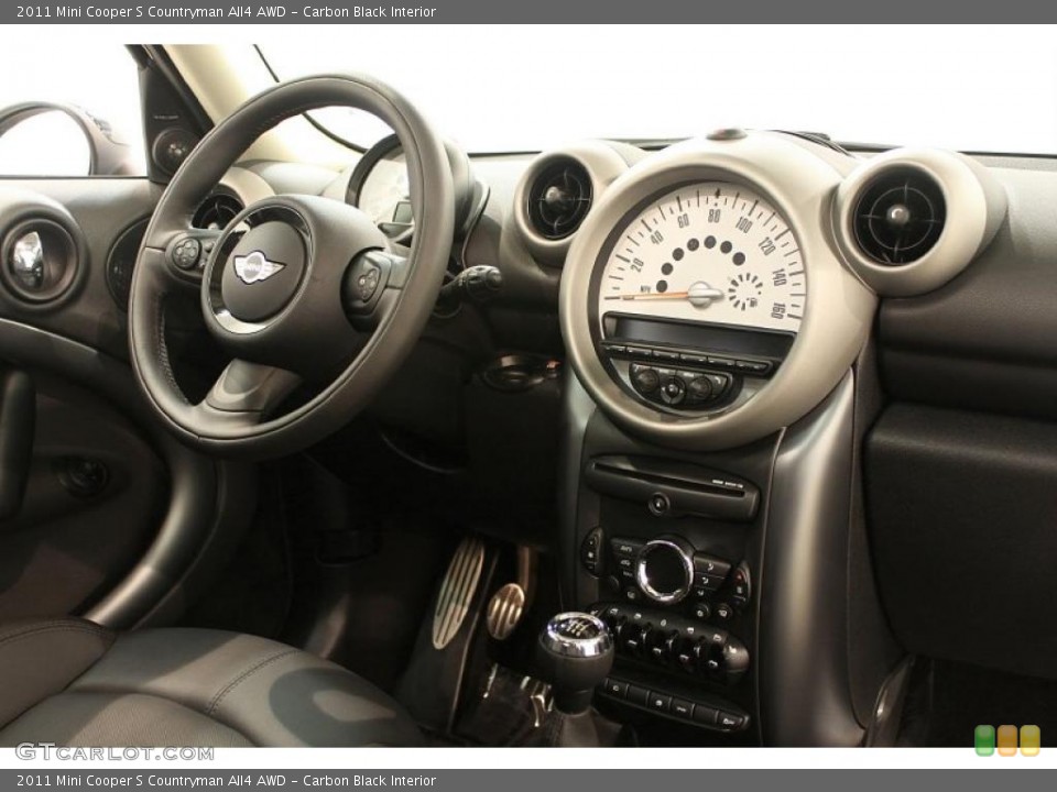 Carbon Black Interior Dashboard for the 2011 Mini Cooper S Countryman All4 AWD #49180766