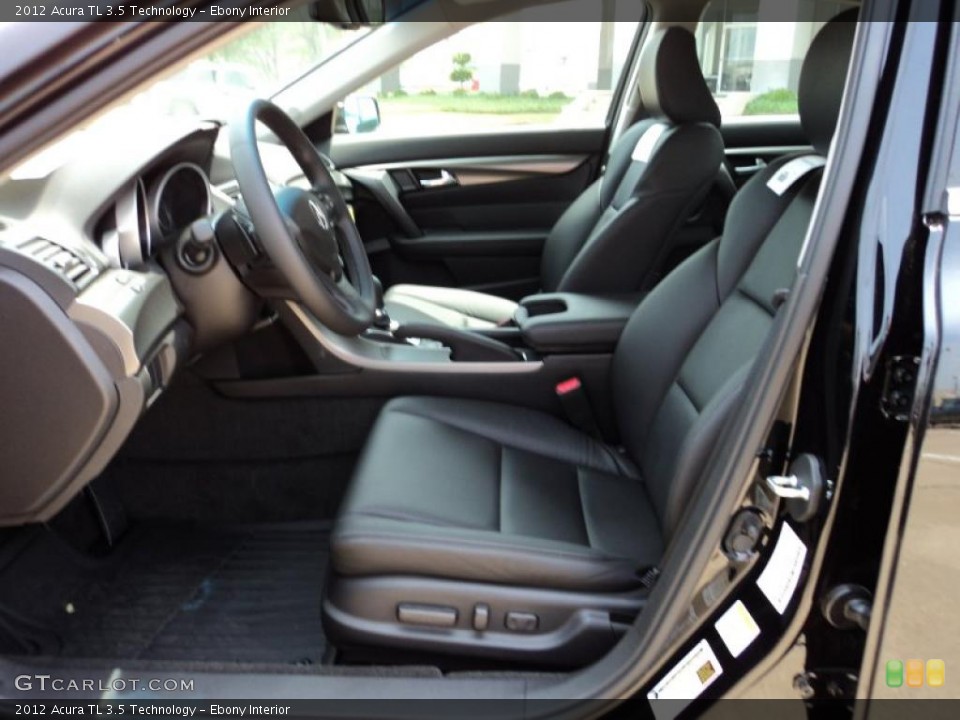 Ebony Interior Photo for the 2012 Acura TL 3.5 Technology #49181492